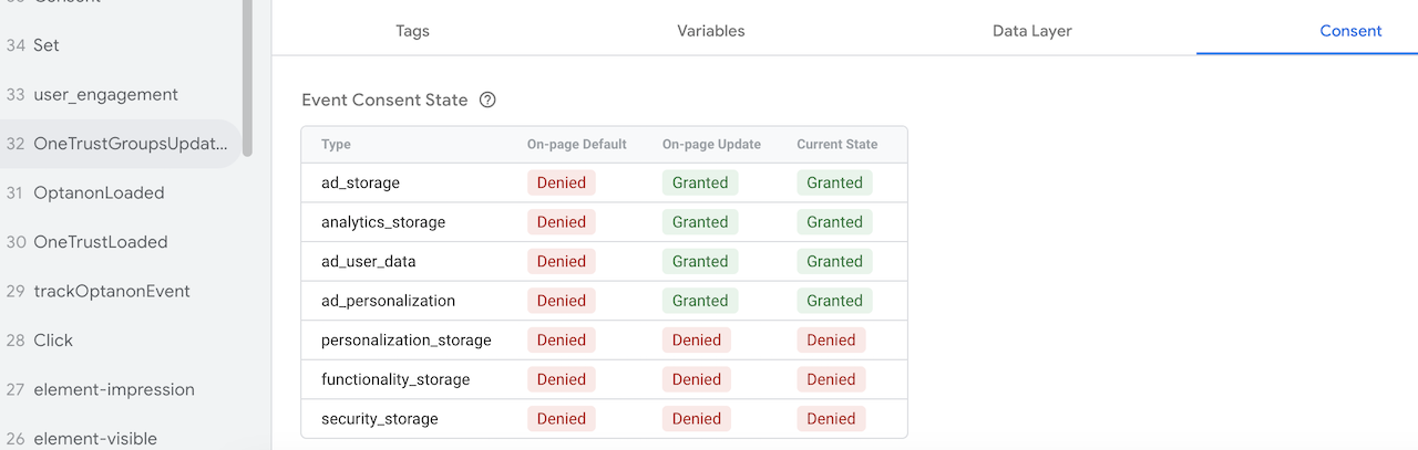 Consent settings in GTM Preview alt text